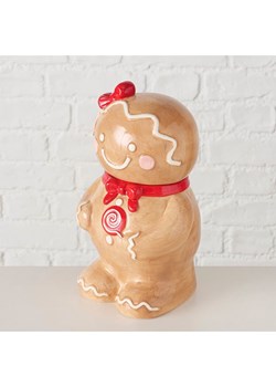 Boltze Pojemnik &quot;Ginger&quot; w kolorze jasnobrązowo-czerwonym - wys. 22 cm ze sklepu Limango Polska w kategorii Pojemniki kuchenne - zdjęcie 187587163