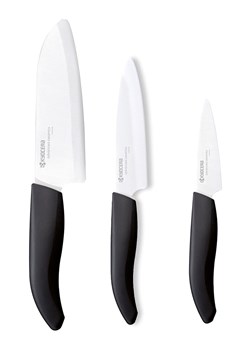 Kyocera 3-częściowy zestaw noży &quot;Gen&quot; w kolorze czarnym ze sklepu Limango Polska w kategorii Noże kuchenne - zdjęcie 187587221