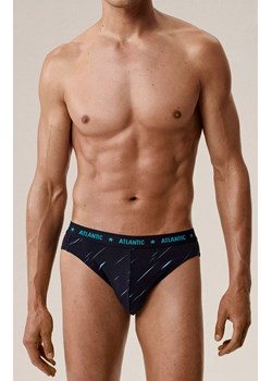 Atlantic 3-pack slipy męskie sport 3MP-207-GRANATOWY, Kolor granatowy, Rozmiar L, ATLANTIC ze sklepu Intymna w kategorii Majtki męskie - zdjęcie 187587432
