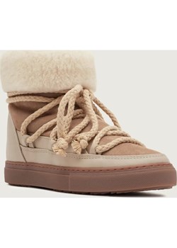 INUIKII Skórzane śniegowce | z dodatkiem wełny ze sklepu Gomez Fashion Store w kategorii Śniegowce damskie - zdjęcie 187587632