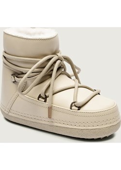 INUIKII Skórzane śniegowce | z dodatkiem wełny ze sklepu Gomez Fashion Store w kategorii Śniegowce damskie - zdjęcie 187587633