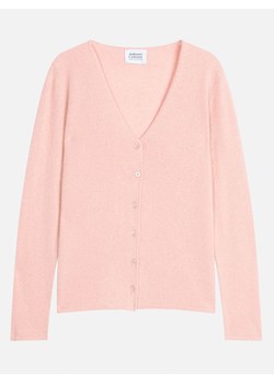 AUTHENTIC CASHMERE Kaszmirowy kardigan &quot;Chalais&quot; w kolorze jasnoróżowym ze sklepu Limango Polska w kategorii Swetry damskie - zdjęcie 187588273