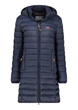 Geographical Norway Płaszcz pikowany &quot;Atikolor&quot; w kolorze granatowym ze sklepu Limango Polska w kategorii Kurtki damskie - zdjęcie 187588373