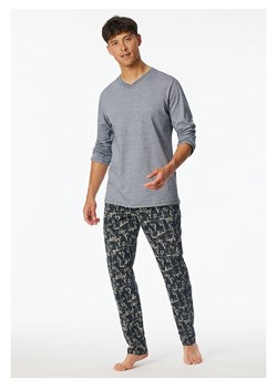 Schiesser Koszulka piżamowa w kolorze szarym ze sklepu Limango Polska w kategorii Piżamy męskie - zdjęcie 187588503
