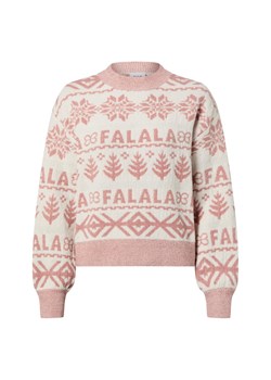 Vila Sweter damski z dzianiny - VIFrostina Kobiety brudny róż wzorzysty ze sklepu vangraaf w kategorii Swetry damskie - zdjęcie 187589143