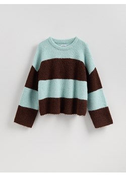 Reserved - Sweter z dodatkiem wełny - wielobarwny ze sklepu Reserved w kategorii Swetry damskie - zdjęcie 187589961
