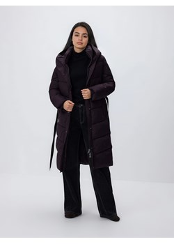 Reserved - Pikowana kurtka z kapturem - fioletowy ze sklepu Reserved w kategorii Kurtki damskie - zdjęcie 187590113