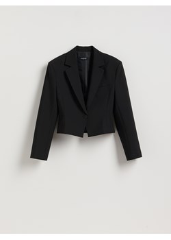 Reserved - Krótka marynarka - czarny ze sklepu Reserved w kategorii Kurtki damskie - zdjęcie 187590270
