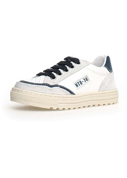 Naturino Skórzane sneakersy w kolorze granatowo-białym ze sklepu Limango Polska w kategorii Buty sportowe dziecięce - zdjęcie 187590781