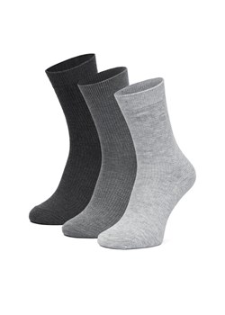 Skarpety długie G-Star Raw CEO_LA_G-STAR_11968_W_AW25 (3-PACK) Szary ze sklepu eobuwie.pl w kategorii Skarpetki męskie - zdjęcie 187590884