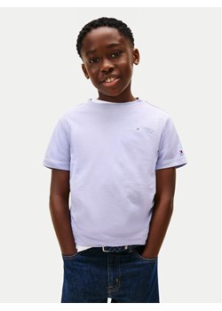 Tommy Hilfiger T-Shirt Mini Corp KS0KS00661 M Niebieski Regular Fit ze sklepu MODIVO w kategorii Body niemowlęce - zdjęcie 187591674