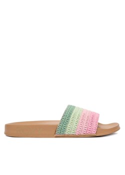 Roxy Klapki ARJL101232-OBQ Różowy ze sklepu MODIVO w kategorii Klapki damskie - zdjęcie 187591682
