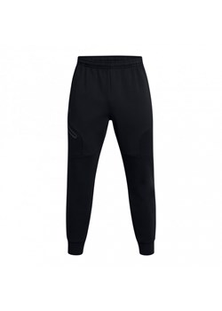 Męskie spodnie treningowe Under Armour UA Unstoppable Flc Jgr Eu - czarne ze sklepu Sportstylestory.com w kategorii Spodnie męskie - zdjęcie 187592374