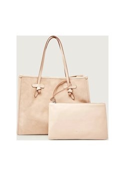 GIANNI CHIARINI Shopperka + saszetka MARCELLA | zamsz ze sklepu Gomez Fashion Store w kategorii Torby Shopper bag - zdjęcie 187592551