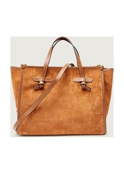 GIANNI CHIARINI Shopperka MARCELLA | zamsz ze sklepu Gomez Fashion Store w kategorii Torby Shopper bag - zdjęcie 187592552