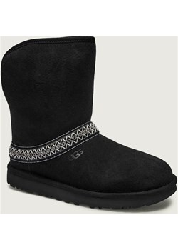 UGG Śniegowce CLASSIC SHORT CRESCENT | wełna | zamsz ze sklepu Gomez Fashion Store w kategorii Śniegowce damskie - zdjęcie 187592621