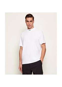 BOSS GREEN T-shirt Collar | Regular Fit | stretch ze sklepu Gomez Fashion Store w kategorii T-shirty męskie - zdjęcie 187592702