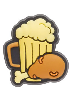 Crocs Przypinka w kolorze jasnobrązowo-żółtym na buty ze sklepu Limango Polska w kategorii Kapcie damskie - zdjęcie 187593441