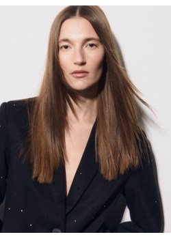 Reserved - Marynarka ze strasem - czarny ze sklepu Reserved w kategorii Marynarki damskie - zdjęcie 187594453