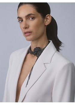 Reserved - Naszyjnik choker - czarny ze sklepu Reserved w kategorii Naszyjniki - zdjęcie 187594534