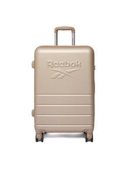 Walizka średnia Reebok CEO-RBK-WAL-001-07-CCC-M Beżowy ze sklepu eobuwie.pl w kategorii Walizki - zdjęcie 187594792