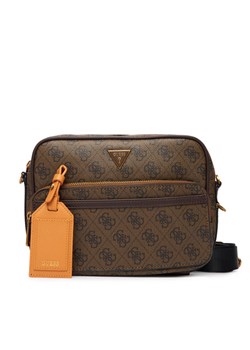 Saszetka Guess HMMILO P5422 Brązowy ze sklepu eobuwie.pl w kategorii Saszetki - zdjęcie 187594803