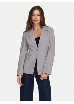 ONLY Marynarka Raven 15357457 Szary Slim Fit ze sklepu MODIVO w kategorii Marynarki damskie - zdjęcie 187594954