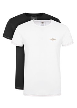 Aeronautica Militare Komplet t-shirtów AM1UTI003B Kolorowy Slim Fit ze sklepu MODIVO w kategorii T-shirty męskie - zdjęcie 187594981