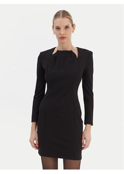 Rinascimento Sukienka koktajlowa CFC0126529003 Czarny Slim Fit ze sklepu MODIVO w kategorii Sukienki - zdjęcie 187594983