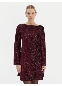 Rinascimento Sukienka koktajlowa CFC0126781003 Bordowy Regular Fit ze sklepu MODIVO w kategorii Sukienki - zdjęcie 187594992