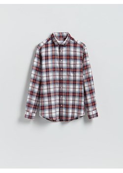 Reserved - Koszula regular fit w kratę - czerwony ze sklepu Reserved w kategorii Koszule męskie - zdjęcie 187595700