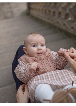 Reserved - Sukienka z kamizelką - brązowy ze sklepu Reserved w kategorii Sukienki niemowlęce - zdjęcie 187595793