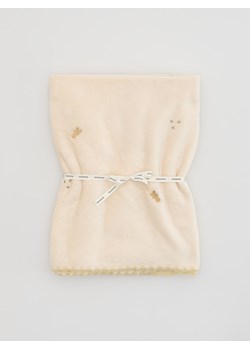 Reserved - Wzorzysty koc - złamana biel ze sklepu Reserved w kategorii Kocyki dziecięce - zdjęcie 187595862