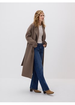 Reserved - Jeansy straight - granatowy ze sklepu Reserved w kategorii Jeansy damskie - zdjęcie 187596071