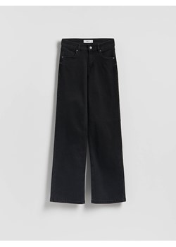 Reserved - Jeansy straight - czarny ze sklepu Reserved w kategorii Jeansy damskie - zdjęcie 187596080