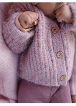 Reserved - Dzianinowy kardigan - jasnofioletowy ze sklepu Reserved w kategorii Bluzy i swetry - zdjęcie 187596204