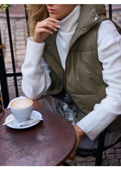 Sinsay - Golf basic - biały ze sklepu Sinsay w kategorii Swetry damskie - zdjęcie 187597384