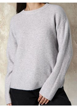 Sinsay - Sweter z długim rękawem i domieszką wełny - szary ze sklepu Sinsay w kategorii Swetry damskie - zdjęcie 187597423