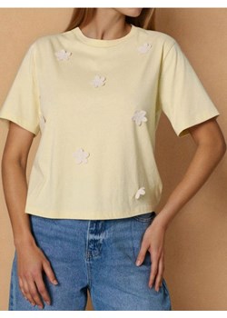 Sinsay - Koszulka z kwiatowym motywem - Inny ze sklepu Sinsay w kategorii Bluzki damskie - zdjęcie 187597491