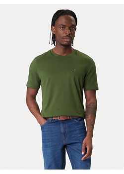 Tommy Hilfiger T-Shirt Ess Seasonal MW0MW39995 Zielony Regular Fit ze sklepu MODIVO w kategorii T-shirty męskie - zdjęcie 187598384