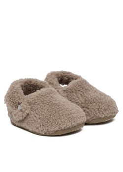 Crocs Kapcie Toddler Classic Cozzzy Slipper 210857 Beżowy ze sklepu MODIVO w kategorii Kapcie dziecięce - zdjęcie 187598414
