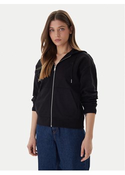 Calvin Klein Jeans Bluza Archive Logo LV047B237G Czarny Regular Fit ze sklepu MODIVO w kategorii Bluzy damskie - zdjęcie 187598450