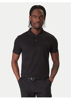 Calvin Klein Polo LV04LC254G Czarny Slim Fit ze sklepu MODIVO w kategorii T-shirty męskie - zdjęcie 187598461
