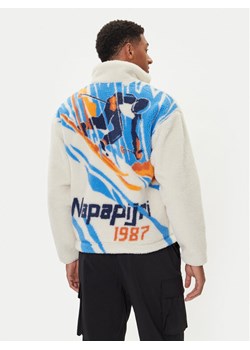 Napapijri Polar NP0A88TC Beżowy Regular Fit ze sklepu MODIVO w kategorii Bluzy męskie - zdjęcie 187598502