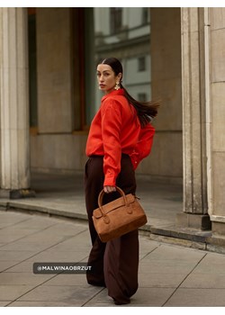 Mohito - Torebka z paskiem na ramię - brązowy ze sklepu Mohito w kategorii Kuferki - zdjęcie 187599450