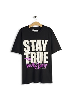 GATE Bawełniana koszulka z napisem S ze sklepu gateshop w kategorii T-shirty męskie - zdjęcie 187600022