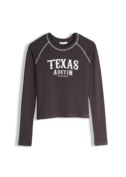 GATE Top z nadrukiem 32 ze sklepu gateshop w kategorii Bluzki damskie - zdjęcie 187600030