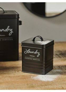 Sinsay - Metalowy pojemnik do przechowywania - czarny ze sklepu Sinsay w kategorii Pudełka i pojemniki - zdjęcie 187600840