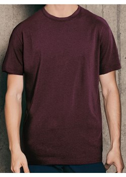 Sinsay - Koszulka basic - bordowy ze sklepu Sinsay w kategorii T-shirty męskie - zdjęcie 187600894