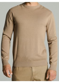 Sinsay - Sweter z długim rękawem - beżowy ze sklepu Sinsay w kategorii Swetry męskie - zdjęcie 187600942